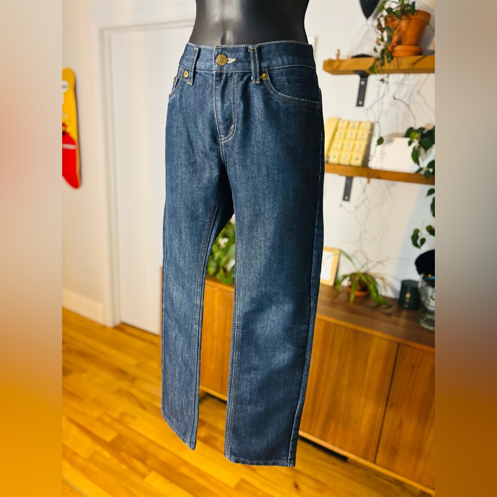 Levi's 511 Slim Fit Jeans W27 L27 (14R) - Dark Blue, Like New - Picture 3 of 10